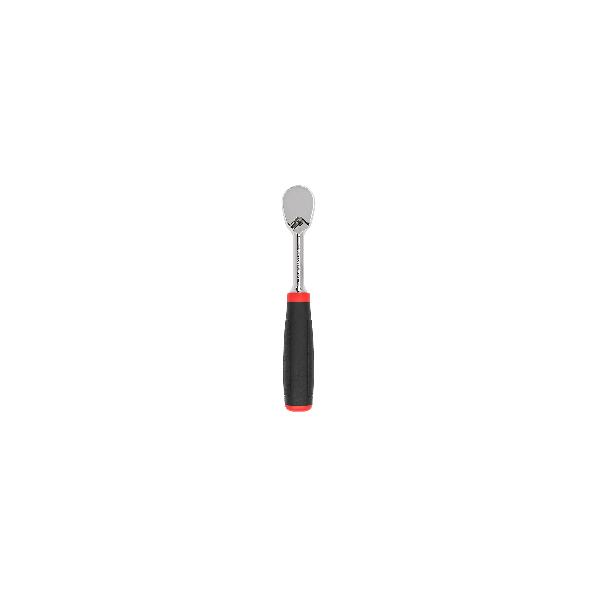 TEKTON 1/4 Inch Drive x 6 Inch Non-Quick-Release Comfort Grip Ratchet | SRH02006